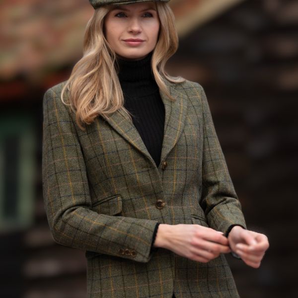 Veste D'équitation Derby House En Tweed – Fille – Taille 30 – Occasion
