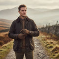 Gants unisexe Derby Tweed Brookmore Brown
