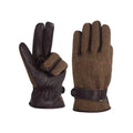 Gants unisexes country Derby Tweed Brookmore Brown