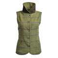 Gilet femme country coupe ajustée Derby Tweed Ashby Purple Stripe