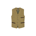 Gilet homme country coupe ajustée Derby Tweed Alcott Light Sage