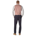 Gilet homme urban coupe ajustée Leeds Dusky Rose