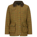 Manteau femme country coupe classique Derby Tweed Hazelwood Beige