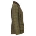 Manteau femme country coupe classique Derby Tweed Hazelwood Navy Stripe