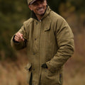 Manteau homme country coupe classique Derby Tweed Barlaston Ligth Sage