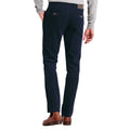 Pantalon homme urban coupe ajustée velours côtelé Finningley Navy