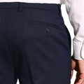 Pantalon homme urban coupe ajustée flanelle Olney Navy