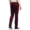 Pantalon homme urban coupe classique velours côtelé Ellroy Cherry