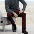 Pantalon homme urban coupe classique moleskine Kerswell Berry