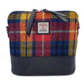 Sac bandoulière carré Harris Tweed® TRT056