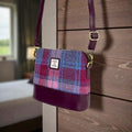 Sac bandoulière carré Harris Tweed® TRT073