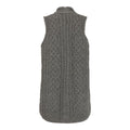 Tricot gilet femme country laine Mérinos Elmore Pebble Grey