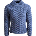 Tricot jumper femme country laine Mérinos ArringtonSky Blue