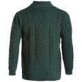 Tricot jumper homme country laine Mérinos Woodham Dark Forest