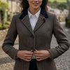 Veste femme coupe ajustée Shetland Tweed Sasha Blue Moon - Taille 12R - DESTOCKAGE