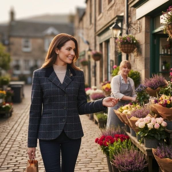 Veste équitation full zip polyvalente ajustée femme Dublin | La sellerie de Maé