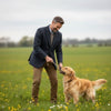 Veste homme coupe classique Harris Tweed® Blakemore Royal Blue - Taille 38R - DESTOCKAGE