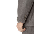 Veste homme urban coupe ajustée Donegal Tweed Clifford Grey