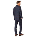 Veste homme urban coupe ajustée tweed Haincliffe Blue