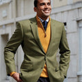 Veste homme coupe classique tweed Helsinki