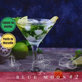 Cocktail de Gin Blue Moon 2