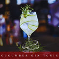 Cocktail de Gin Cucumber Gin Tonic
