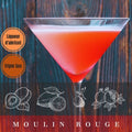 Cocktail de Gin Moulin Rouge